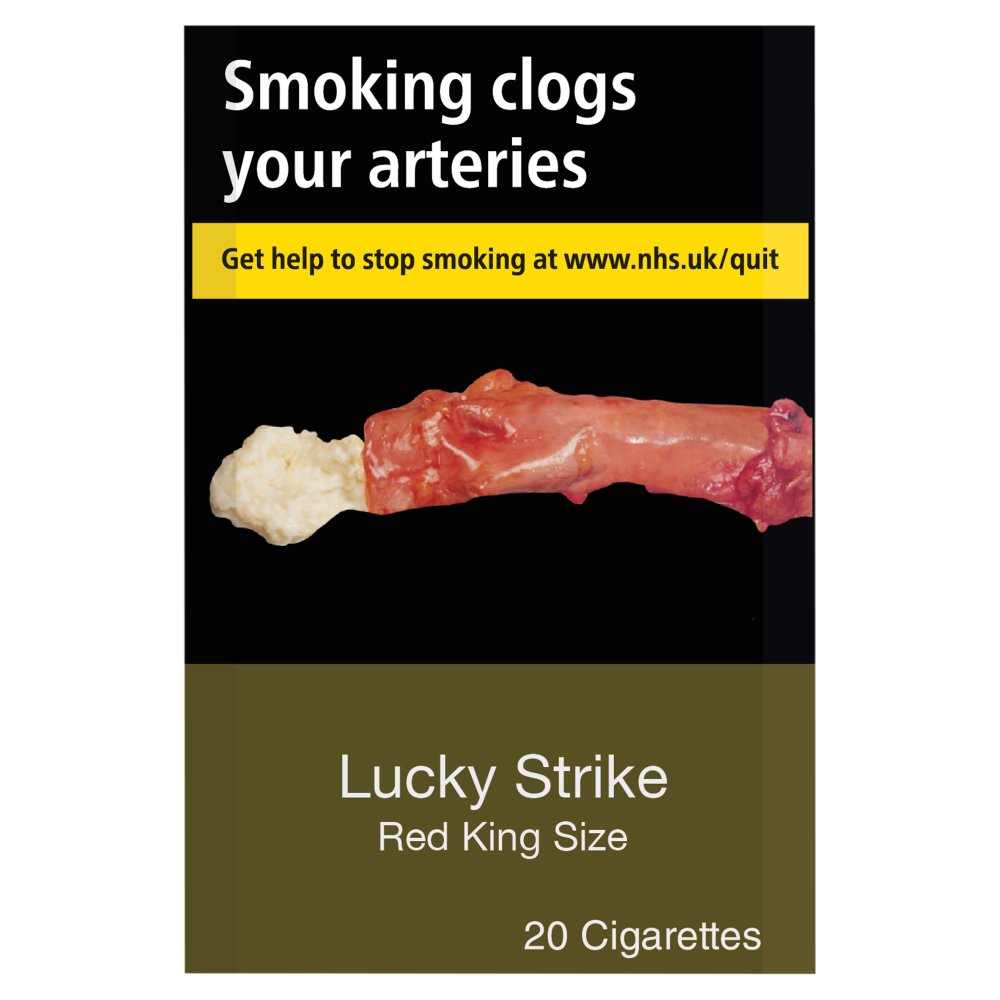Lucky Strike Red King Size 20 Cigarettes