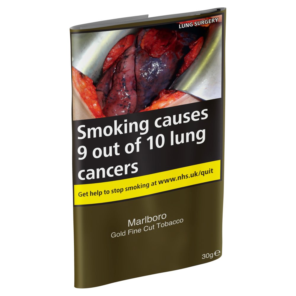 Marlboro Gold Fine Cut Tobacco 30g