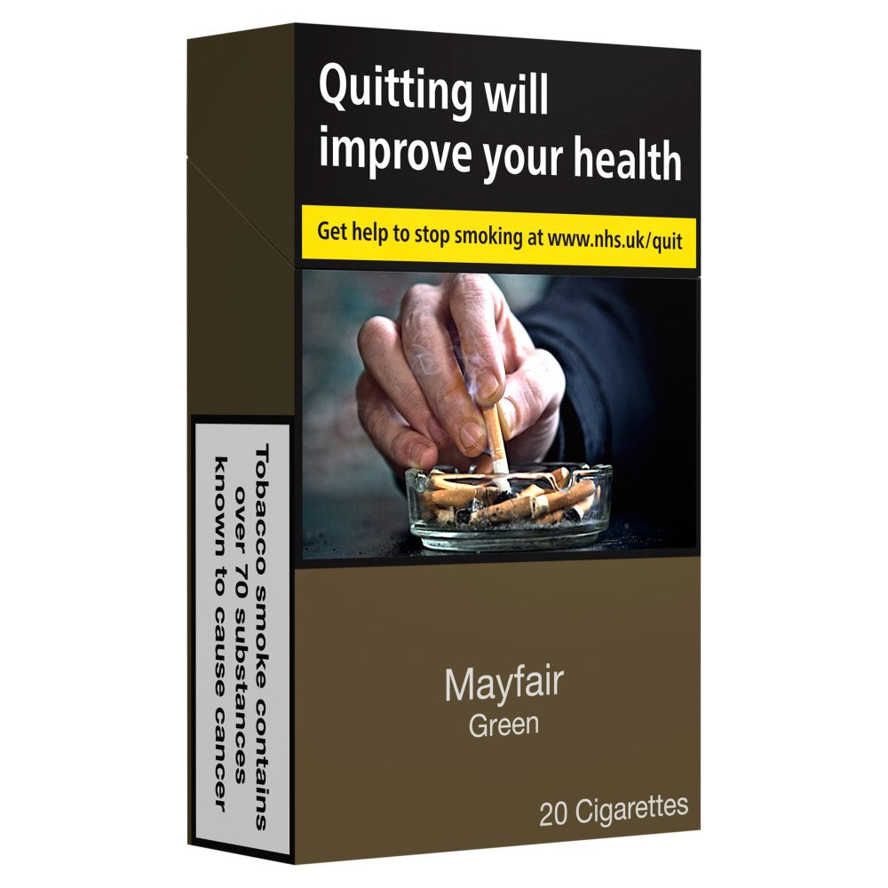 Mayfair Green 20 Cigarettes