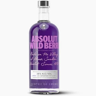 Absolut Wild Berri Berry Flavoured Swedish Vodka 70cl