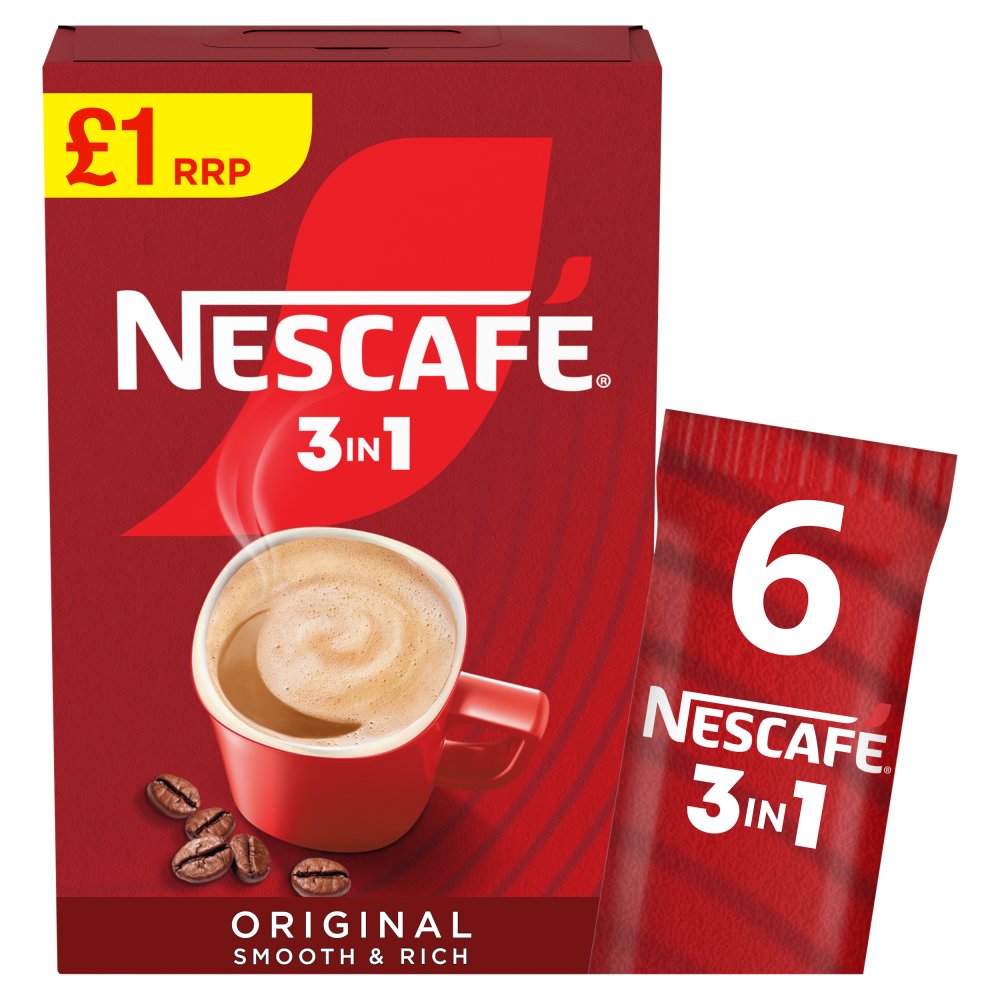 Nescafé 3 in 1 Original 6 x 16g (96g)